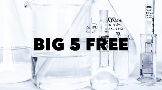 What it means to be Big 5 free and cruelty free